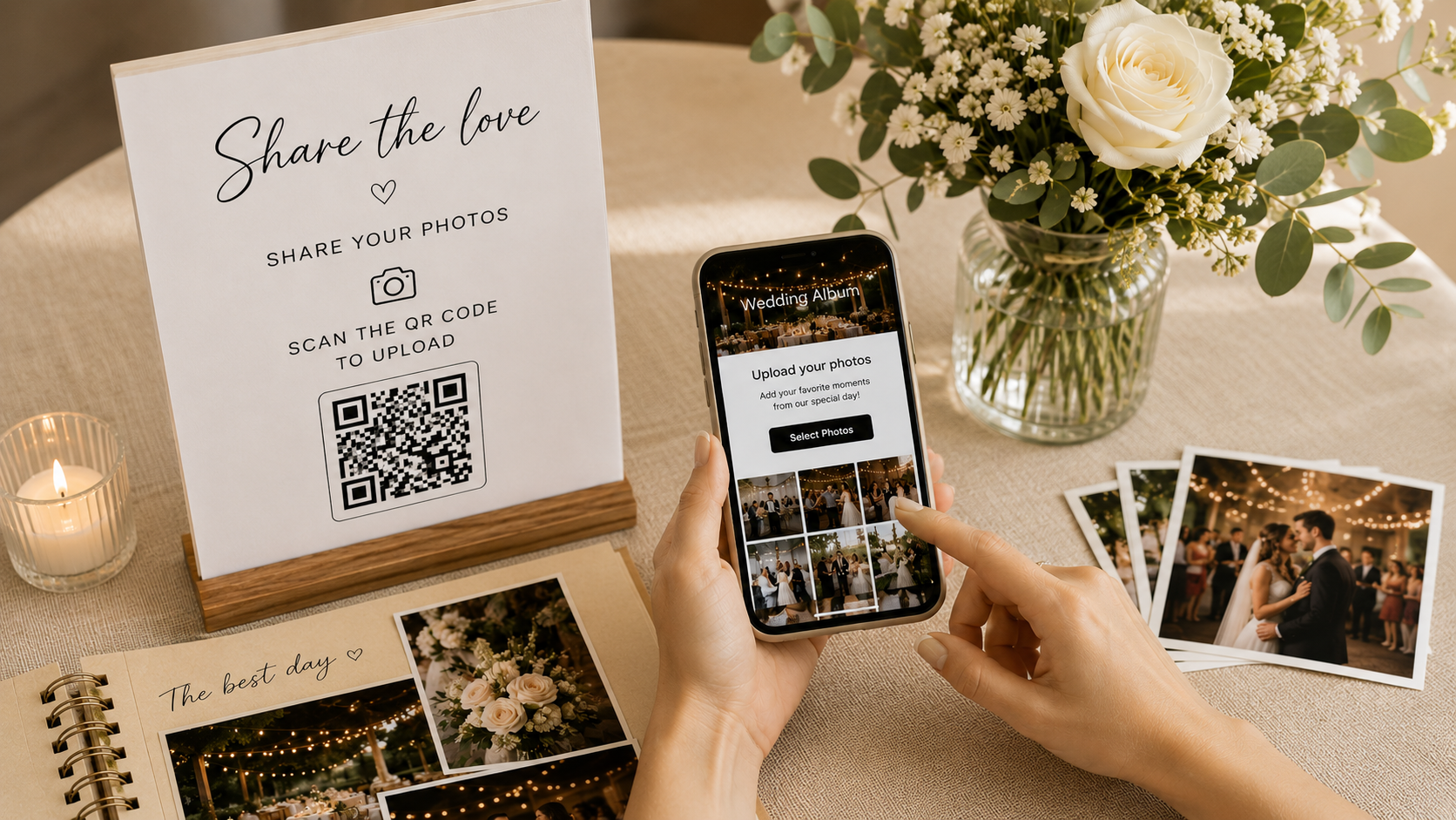 How to Make a Shared Wedding Photo Album
